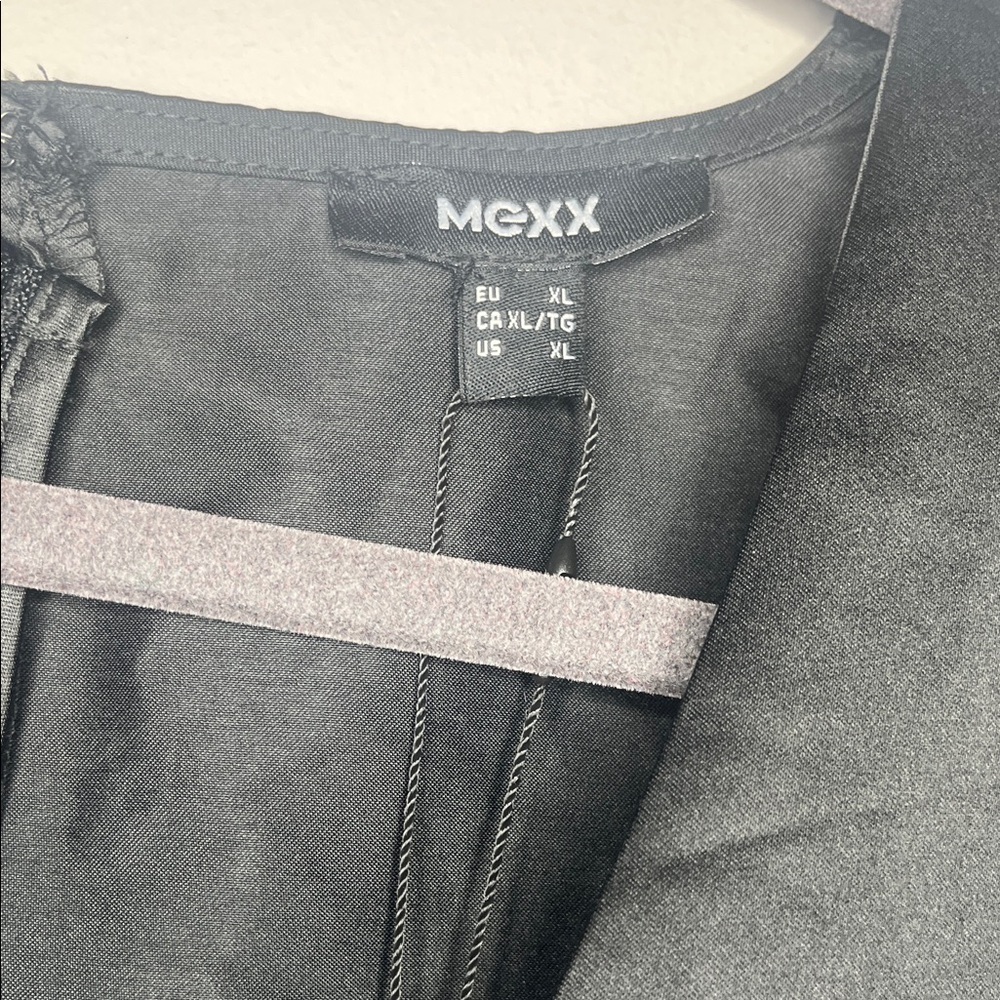 Mexx Satin Black Jumpsuit - Picture 2 of 10